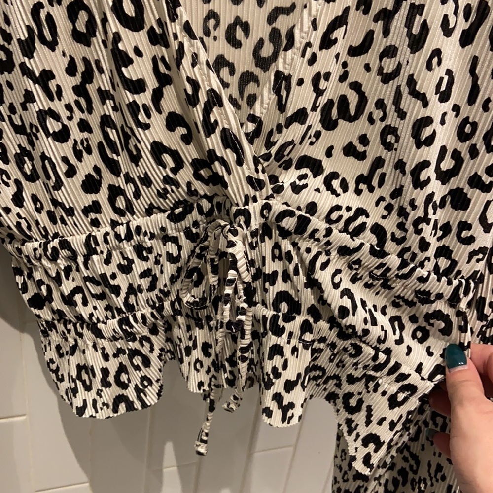 Zebra Print Zara Top - image 2